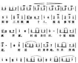 军歌金曲：没有强大的祖国，哪有幸福的家简谱
