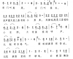讨厌的早晨电影《鸾凤和鸣》插曲简谱-周璇演唱