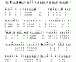 祖国，开遍了美的花朵简谱-董文华演唱