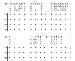 续写春天的故事简谱