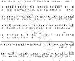 红尘绝恋简谱-萧郎歌曲-一笑奈何晓斅曲谱