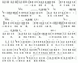 最美最美的歌曲简谱(歌词)-晓晓/猎人演唱-君羊曲谱