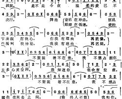 苏芮演唱金曲：不要装着不在意简谱-苏芮演唱-陈克华/铃木喜三郎词曲