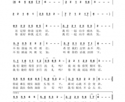 我们的眼光不会太差简谱