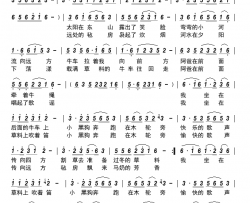 木轮车上的笛声简谱-叶莲娜演唱