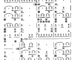 翻身舞曲简谱-