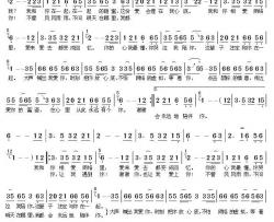 在心理从此永远有个你简谱(歌词)-刘紫玲演唱-潘明记谱