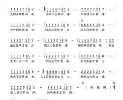 想起我的父亲简谱-梅彦芳词/杨晓旭曲
