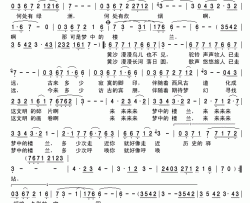 梦中楼兰简谱-天歌流韵演唱-刘昌黎、付曾堂/李红俊词曲
