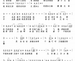 亲情永相牵简谱-汤子星演唱-王君伟/巫定定词曲