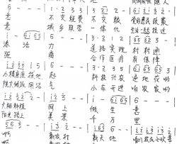 新农村新天地简谱