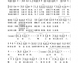 父亲我记住了独唱歌曲简谱-刘大成演唱-石顺义/杨光进词曲