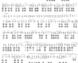 憨婆婆简谱-张相洁演唱-王爱琴/卢劲松词曲