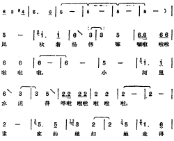 邓丽君演唱金曲：小媳妇回娘家简谱