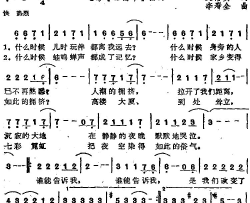 苏芮演唱金曲：一样的月光电影《搭错车》插曲简谱-苏芮演唱-吴念真/李寿全词曲