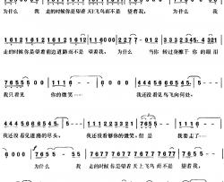 只看见你的微笑简谱-故事影片《雷场相思树》插曲