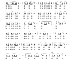 英名长存简谱-董雯雯演唱-王一峰、申玉元/黄进军词曲