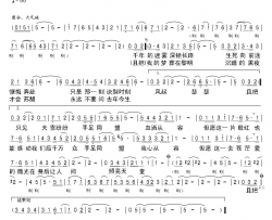 辛亥颂电影《辛亥革命》主题曲简谱-韩磊演唱-葛根塔娜/张宏光词曲