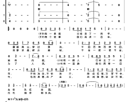 百年朝阳简谱-喻红演唱-韩盘庆曲谱