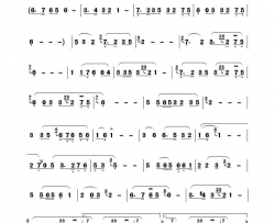 知音歌曲旋律简谱简谱