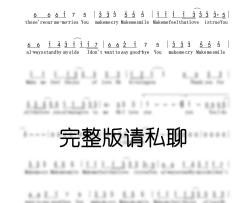 ALittleLove简谱-冯曦妤演唱-季司亦制作曲谱