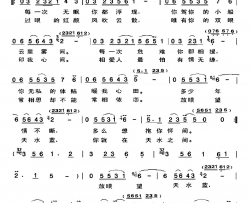 情怨简谱-刘欢演唱-刘欢/刘欢词曲