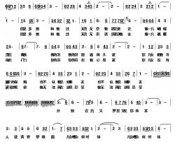 黄昏梦难圆简谱-王艺涛演唱