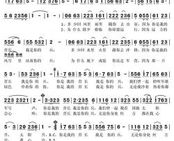 你是我的首长 我是你的兵简谱(歌词)-聂建华演唱-LYYmomoliu曲谱
