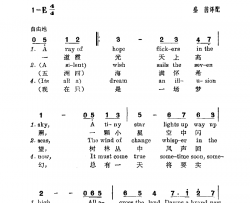 当孩子出生的时候简谱-中文童声演唱