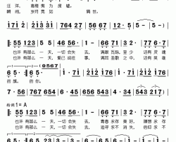 永不消逝简谱-汤子星演唱