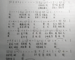 中华美丽园简谱
