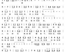 玛依拉变奏曲简谱(歌词)-常思思演唱-谱友布林夏丹上传