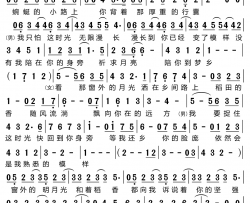孩子的信中华少年儿童慈善救助基金会推广歌曲简谱-韩磊演唱-刘桓瑞/陈禹词曲