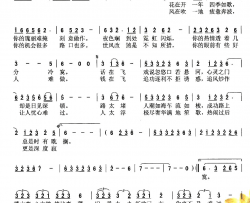 伤城毛梦溪词熊黏曲简谱