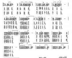 荷田农庄仙桃村咏陈普旋律〖135〗简谱-陈普演唱-臧辉先/陈普词曲