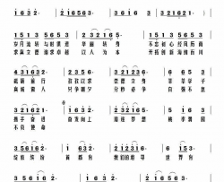 北京工商大学校歌简谱