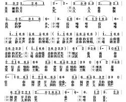 喜马拉雅的月光简谱-梁松林词/张联通曲