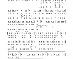 盼儿归简谱-张运开演唱-张运开/张运开词曲