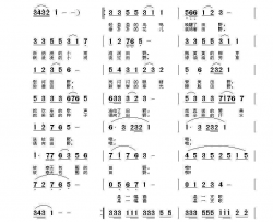 被春天包围的田野简谱