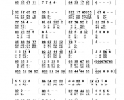 一曲离殇简谱-王艺涛演唱-zhg/dhn杜洪宁词曲