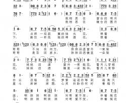 梨花妹-杨丽萍版简谱-杨丽萍演唱-龚正斌/范景治词曲