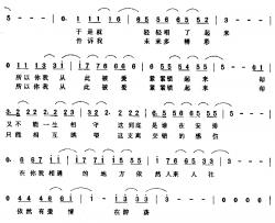 遥望简谱-小柯词曲版