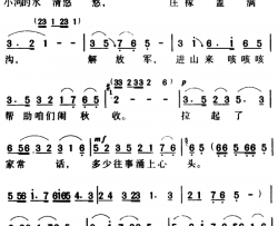 军歌金曲：看见你们格外亲简谱