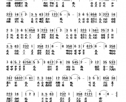 梦里草原李荫保词王新民曲简谱