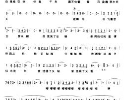 桂乡秋月简谱-许舞词/许舞曲谭赟-