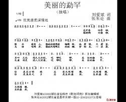 美丽的勐罕简谱-刘爱斌词/张朱论曲