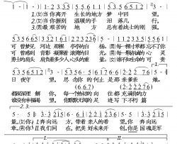 热血颂（男女对唱）简谱-演唱-落红制作曲谱