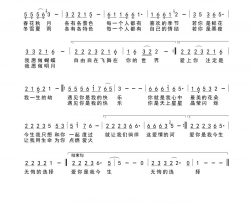 遇见你是我的快乐简谱-刘春演唱-贺灵安/廖伟鉴词曲