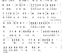 布娃娃简谱-电视剧《只要你过得比我好》主题曲