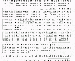 一纸流年简谱-伦桑演唱-贰哲/papaw泡泡词曲